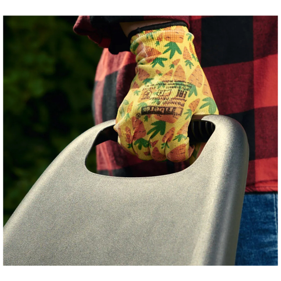 Тележка садовая с зажимом для пакета и крышкой 38 л