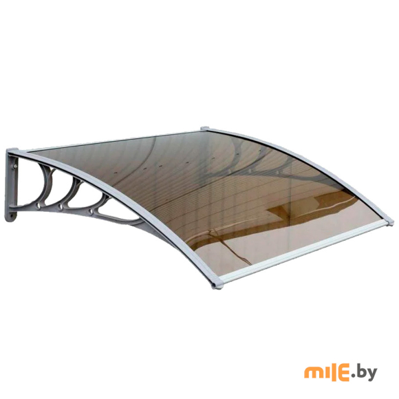 Козырек Silver Wing 800x1200 мм (кофейный)