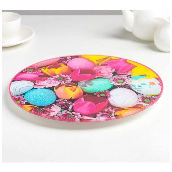 Подставка для торта вращающаяся Пасха 4973104 28 см