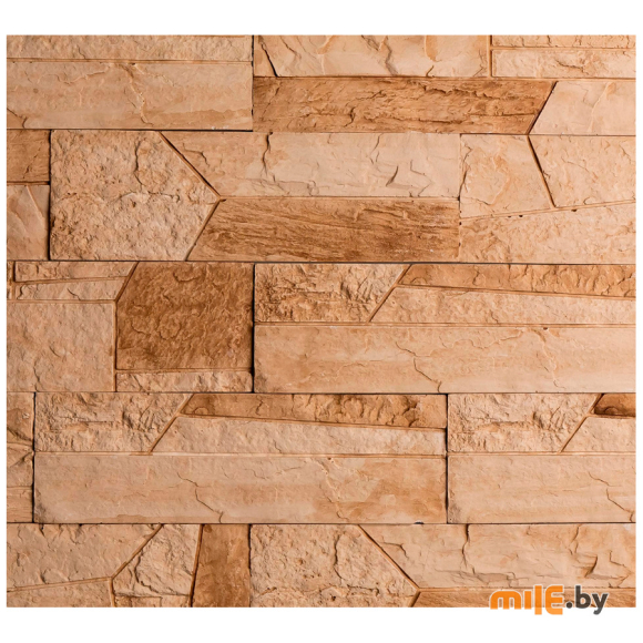 Плита гипсовая декоративная Stone mill Сланец Альпийский бежевый ПГД-1-Л (3602)