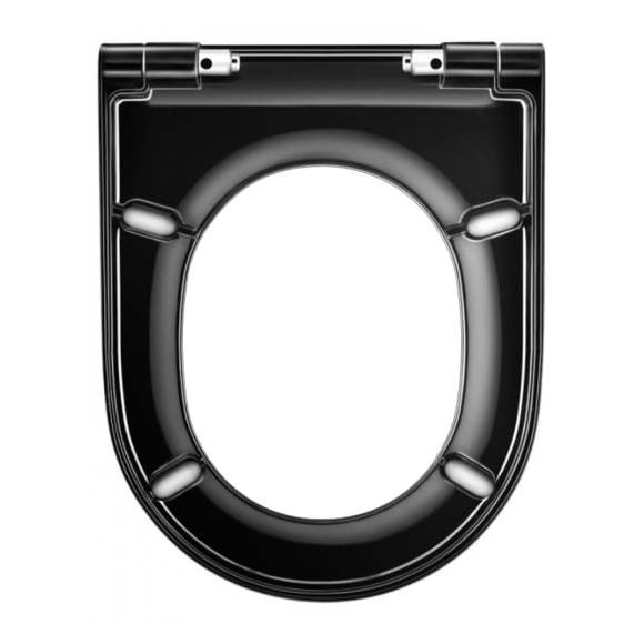 Сиденье для унитаза Berges Uno Black SO 018153