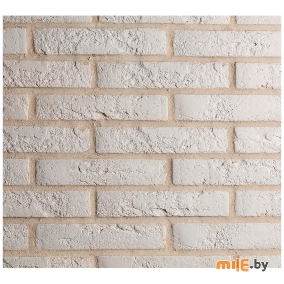 Плита гипсовая декоративная Stone mill Кирпич Норд белый ПГД-1-Л (3500)