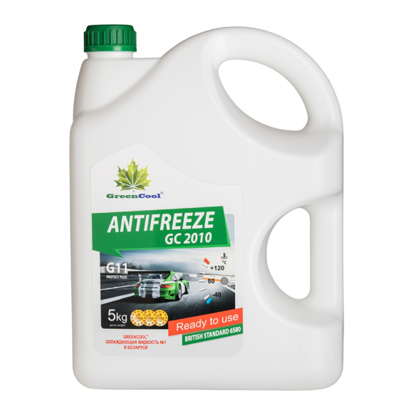 Антифриз GreenCool GC2010 (зеленый) 5 кг