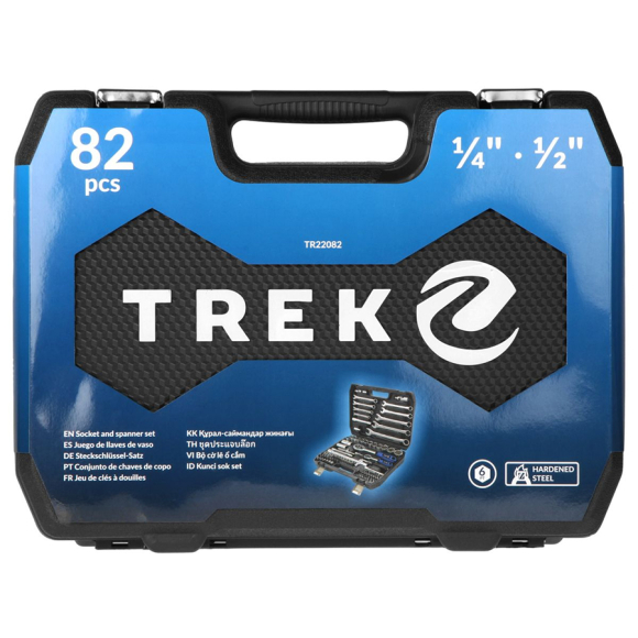 Набор головок и ключей Трек TR22082 (82 предмета)