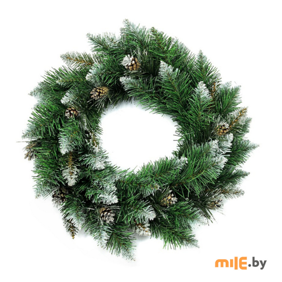 Венок искусственный Sonic Бриллиантовый (W10) 50 см