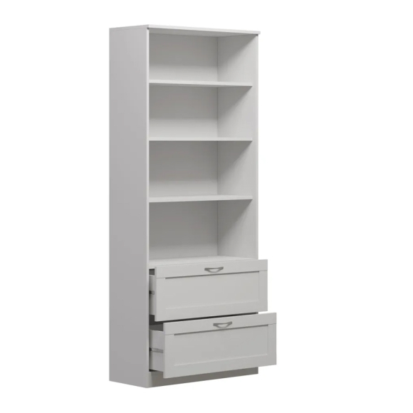 Стеллаж Сириус (2.02.07.110.1) белый 78х190 см