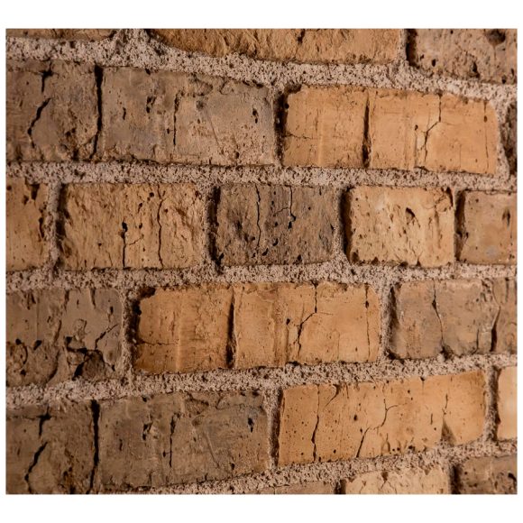 Плита гипсовая декоративная Stone mill Кирпич Этна бежевый ПГД-1-Л (4002)