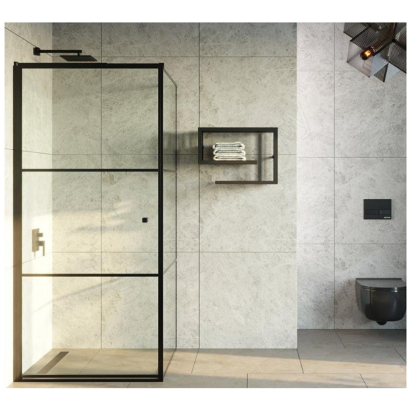 Душевой уголок Berges Dark 90x90x195 (061020L)