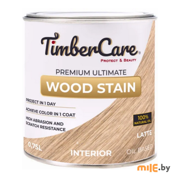 Масло тонирующее для дерева TimberCare 350018 (латте) 0,75 л