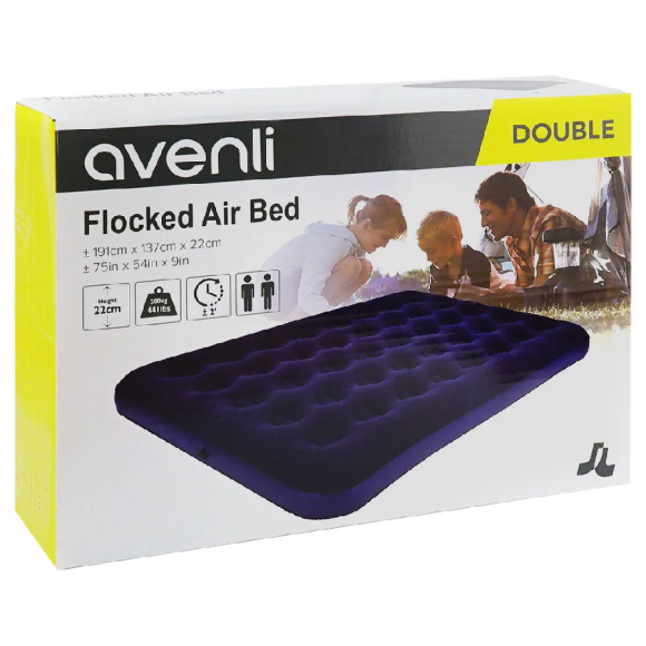 Матрас надувной Avenli двуспальный 20256