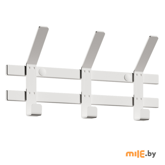 Вешалка настенная ЗМИ Торонто 3 (белый)