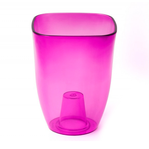 Ваза для орхидей TechnoPlastic (прозрачно-фиолетовый)