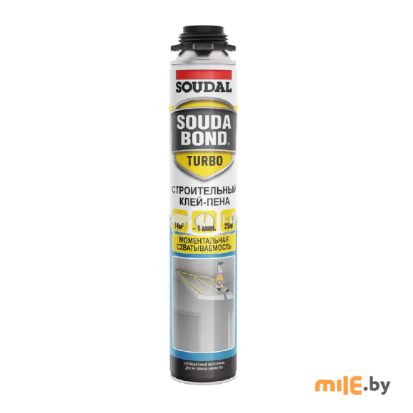 Клей-пена строительный полиуретановый Soudal Soudabond Turbo 750 мл