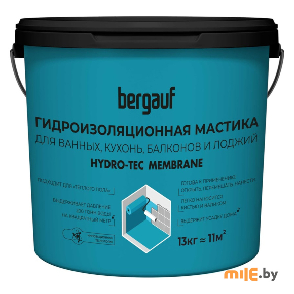 Мастика гидроизоляционная Bergauf Membrane U 13 кг