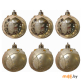 Набор шаров Зимний 7487 (6 шт.) 6 см