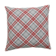Подушка декоративная Nadzejka Шотландка 40x40 см