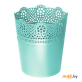 Цветочный горшок Prosperplast Lace DLAC180-573U (зелёный)