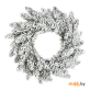Венок искусственный Sonic Оснеженный (W02) 50 см