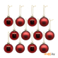 Набор новогодних шаров B&H (BH1760-R) 12 шт.