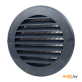 Вентрешетка круглая Семь ветров РК125с (графит)