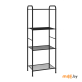 Стеллаж ЗМИ Валенсия 14 (Valencia 14 Shelf rack) черный