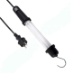 Лампа переносная люминисцентная 2X11W H05RN-F черная 58051