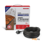 Кабель греющий саморегулирующийся Rexant Power Line 30SRL-2CR (51-0649) Кабель греющий саморегулирующийся Rexant Power Line 30SRL-2CR (51-0649)