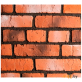 Плита гипсовая декоративная Stone mill Кирпич Этна охра ПГД-1-Л (4003)