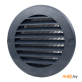 Вентрешетка круглая Семь ветров РК100с (графит)