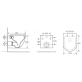 Унитаз подвесной AV Engineering Comfort X1 (AVWHR203X1)