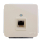 Розетка Gusi Electric Extra С1К1-003 (бежевый)