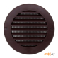 Вентрешетка круглая Семь ветров РК150с (коричневый)