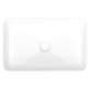 Умывальник накладной Керамин Плаза 55 ФС (белый)