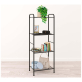 Стеллаж ЗМИ Валенсия 14 (Valencia 14 Shelf rack) черный